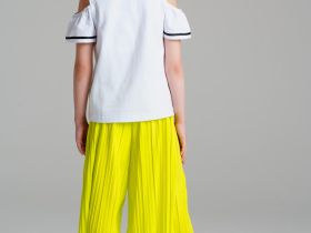 Брюки трикотажные для девочек