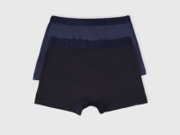 Трусы-транки со средней посадкой, 2 шт., Синий