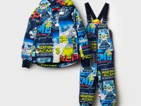 Комплект текстильный с полиуретановым покрытием для мальчиков: куртка, полукомбинезон