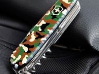 Нож перочинный Victorinox Climber, сталь X55CrMo14, рукоять Cellidor®, камуфляж, 14 функций, 91мм