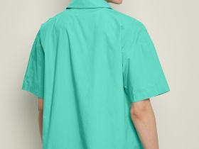 Рубашка с коротким рукавом из хлопка