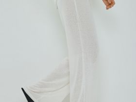 Широкие брюки, Белый