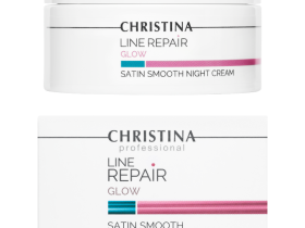 Line Repair Glow Satin Smooth Night Cream - Разглаживающий ночной крем «Сатин», 50 мл