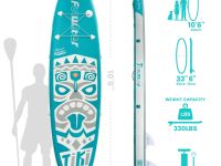 Надувная доска для SUP-бординга FUNWATER New Tiki 10.6