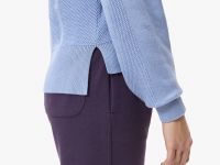 Женский свитер Lacoste RELAXED FIT с высоким воротом на молнии