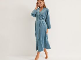 Халат Lusso, голубой