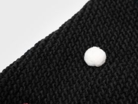 Комплект трикотажный для девочек: шапка, снуд