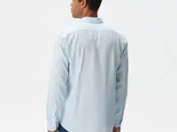 Мужская рубашка Lacoste из смеси льна