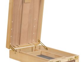 Мольберт настольный Pinax TE-06B с ящиком, большой, бук