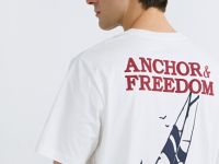 Футболка с принтом, Белый