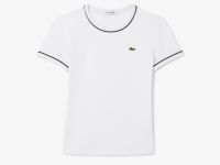 Женская хлопковая футболка Lacoste