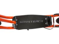 Самокат  Novatrack Stamp N1 12ʺ (12STAMPN1.BK20/WT20), год 2020, цвет Оранжевый