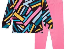 Термокомплект трикотажный для девочек: брюки, толстовка для эпизодического использования