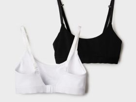 Бюстгальтер трикотажный для девочек, 2 шт в комплекте