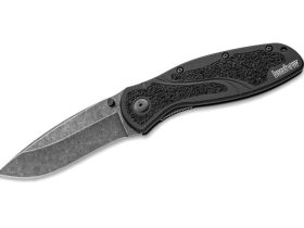 Полуавтоматический складной нож Kershaw Blur, сталь Sandvik 14C28N, рукоять алюминий, черный