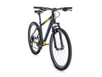 Горный велосипед Forward Apache 27.5 1.0, год 2021, цвет Желтый-Зеленый, ростовка 17