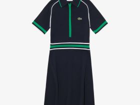 Женское платье Lacoste из вискозы