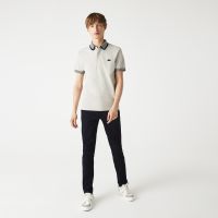Мужские классические брюки - чинос Lacoste приталенного кроя из хлопка