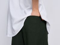 Шорты из хлопка и льна