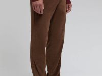 Брюки прямого кроя из хлопка