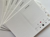 Набор акварельных открыток для акварели Potentate 10x14 см 20 л 300 г, 100% хлопок, среднее зерно