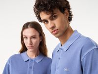Хлопковое поло Lacoste унисекс
