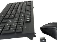 Клавиатура и мышь Оклик 250M Чёрный