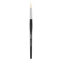 Кисть жесткая синтетика №7 круглая Sketchmarker "351" ручка короткая