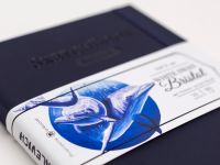 Скетчбук для графики и маркеров Малевичъ "White Swan Bristol" индиго А5 50 л 180 г