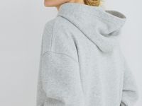 Толстовка объёмного силуэта, Серый