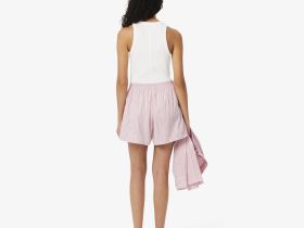 Женские шорты Lacoste из хлопка