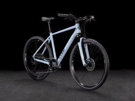 Дорожный велосипед Cube Nature Exc, год 2025, цвет Голубой-Черный, ростовка 23