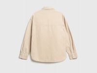 Вельветовая рубашка для девочек, Бежевый