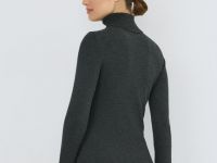 Базовая водолазка, Серый