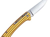 Складной нож Sanrenmu 7112RUC-LR, сталь 4Cr15N, рукоять алюминий