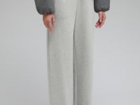 Трикотажные брюки свободного силуэта