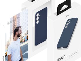 Клип-кейс uBear Touch Mag для Samsung Galaxy S24+ Тёмно-синий