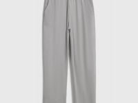 Брюки Baggy из искусственной замши, Серый