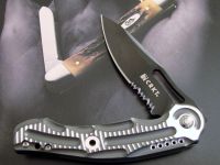 Складной нож CRKT Ikoma Sampa Black, сталь AUS-8, рукоять алюминиевый сплав