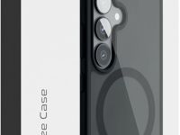 Клип-кейс VLP Lite Hazeс MagSafe для Samsung Galaxy S25 Чёрный