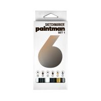 Набор маркеров Sketchmarker Paintman 1 6 цветов