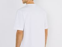 Футболка с текстовым принтом, Белый