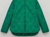 Куртка утепленная с воротником-стойкой