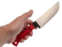 Нож Узбекский, сталь VG-10, рукоять красный G10