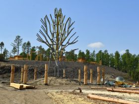 Строительство объектов к Ысыаху Олонхо в Нерюнгри завершат до 20 июня