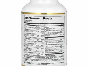 California Gold Nutrition, мультивитамины для ежедневного приема, 180 растительных капсул