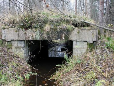 Четыре дота на рубеже обороны 1941-1943 гг.