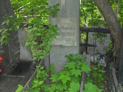 Могила Циклинской Прасковьи Васильевны (1859-1923)