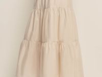 Юбка-макси на резинке со съемной подкладкой