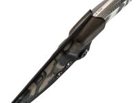 Нож Pocket Wolf Мини Тактик, сталь CR 8, рукоять G10, черно-белый, ножны с рисунком